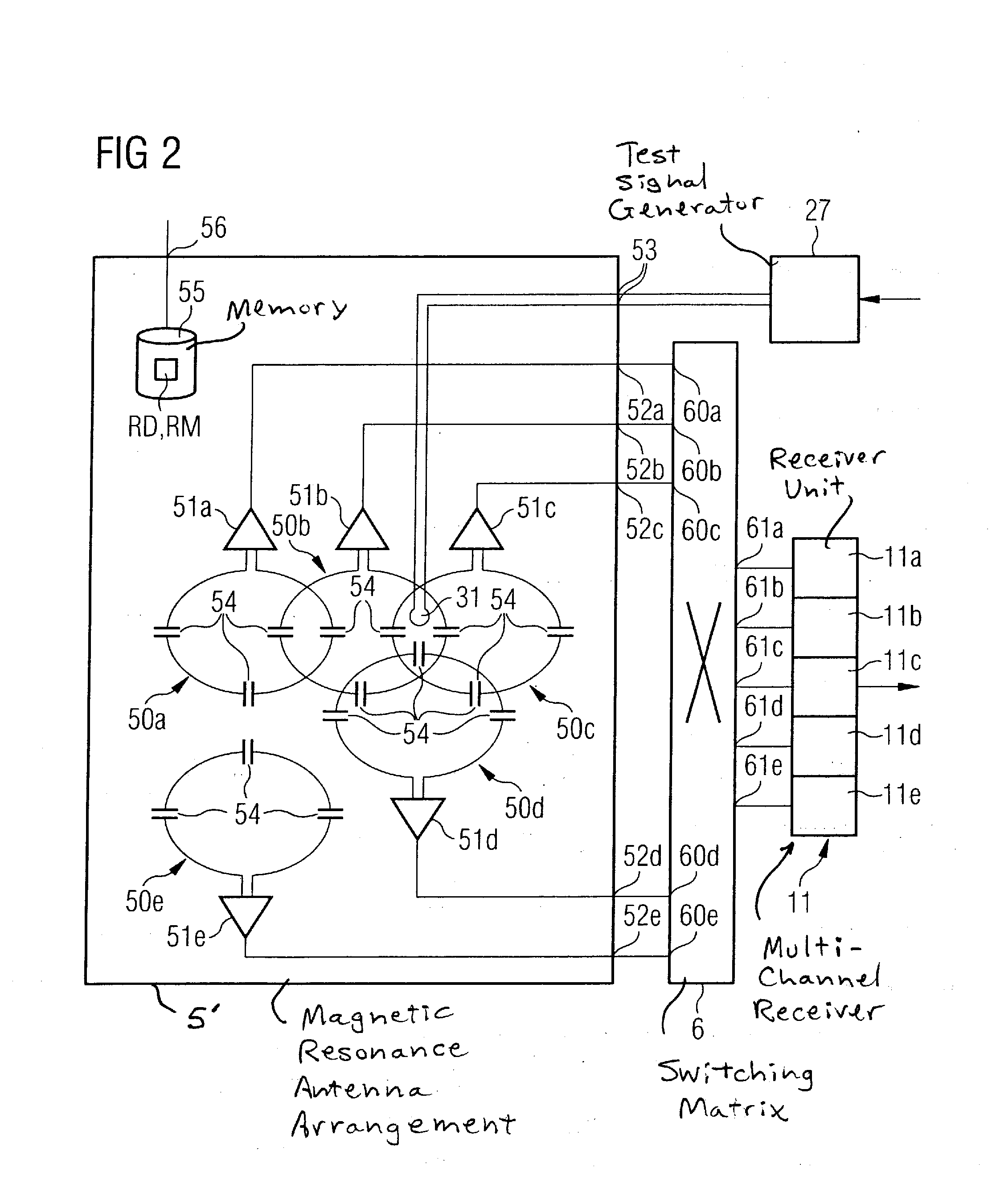 Method and device for field quality testing of a magnetic resonance antenna