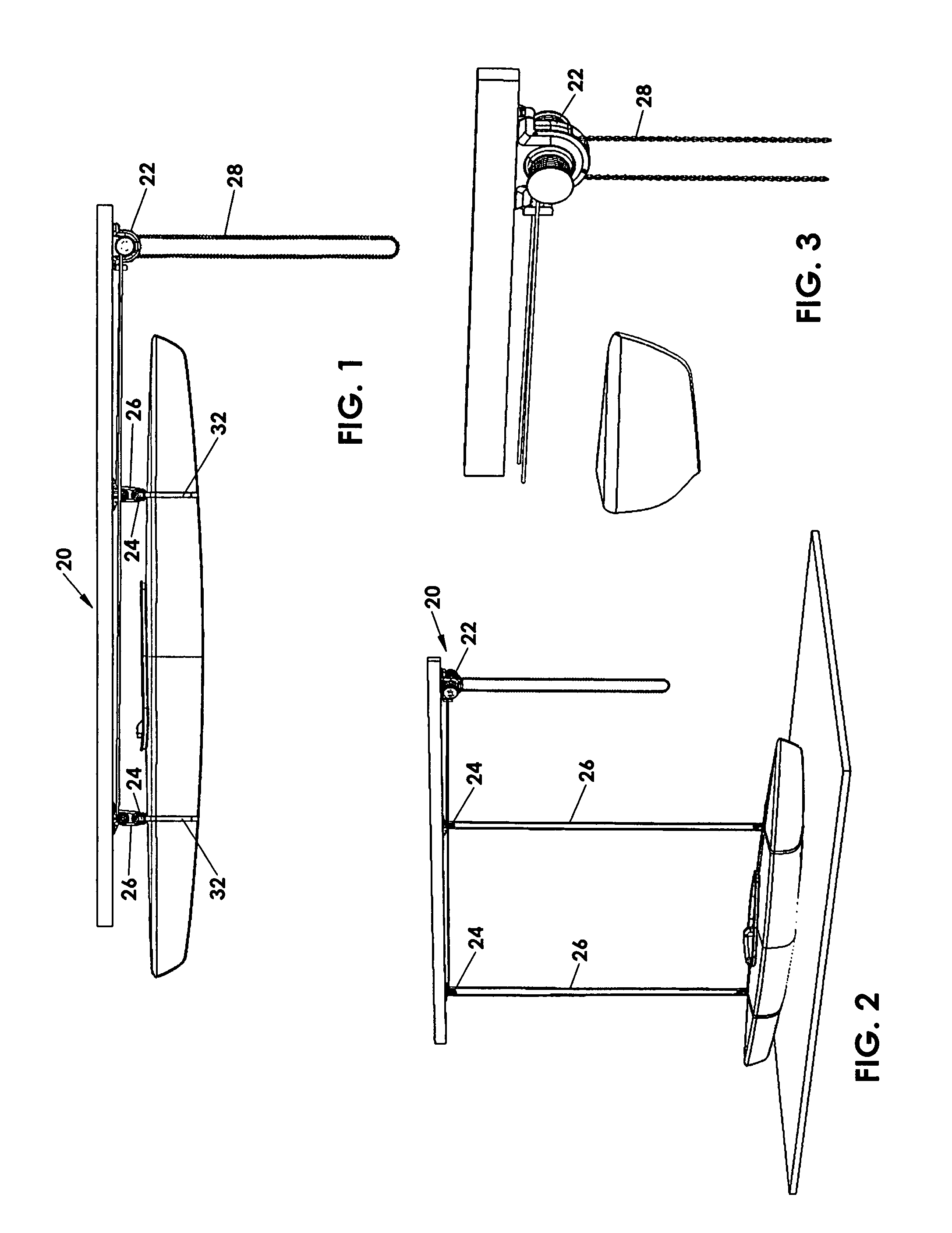 Ratcheted lift mechanism