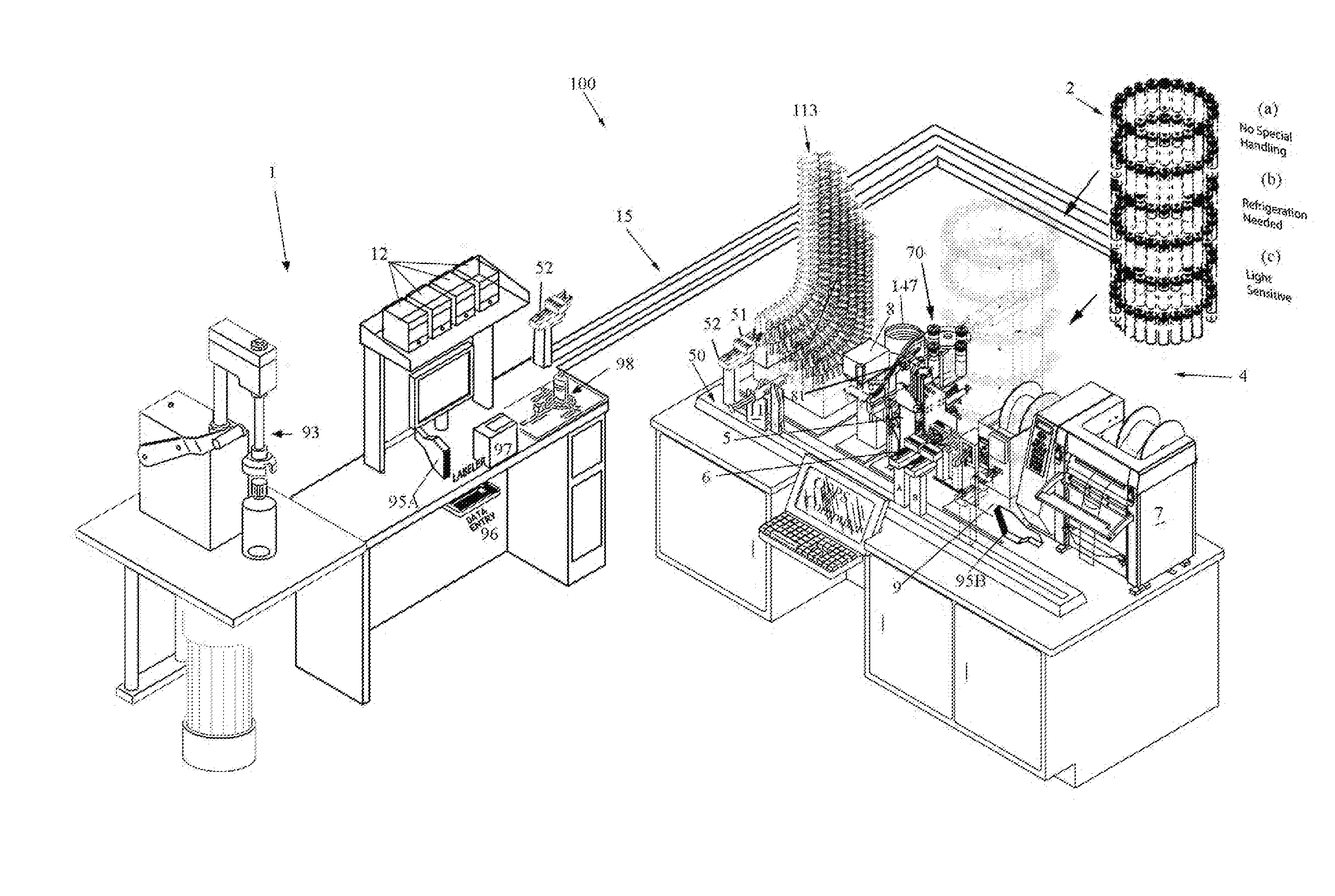 Automated oral syringe packaging system for hospital pharmacies