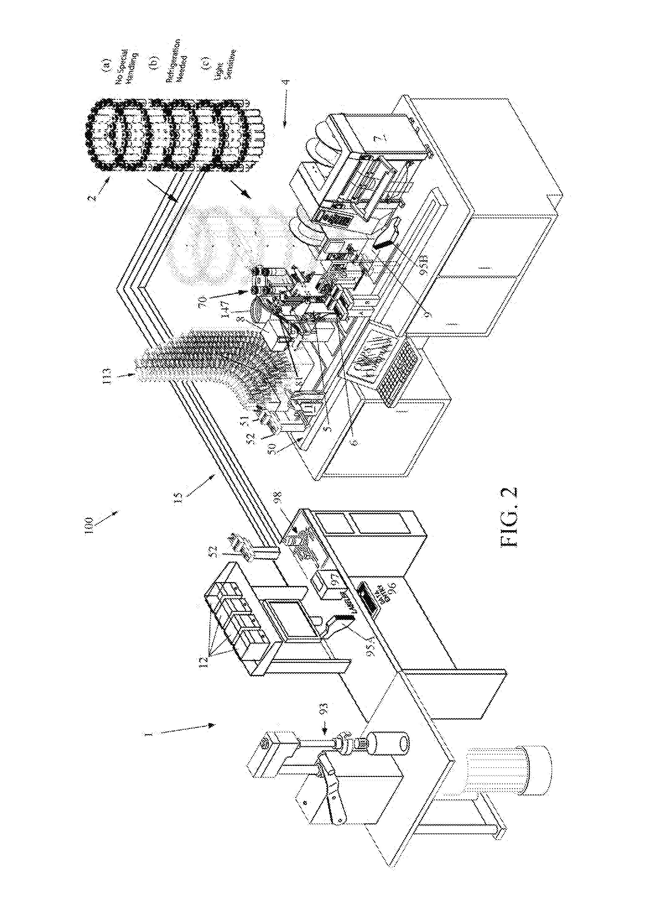 Automated oral syringe packaging system for hospital pharmacies