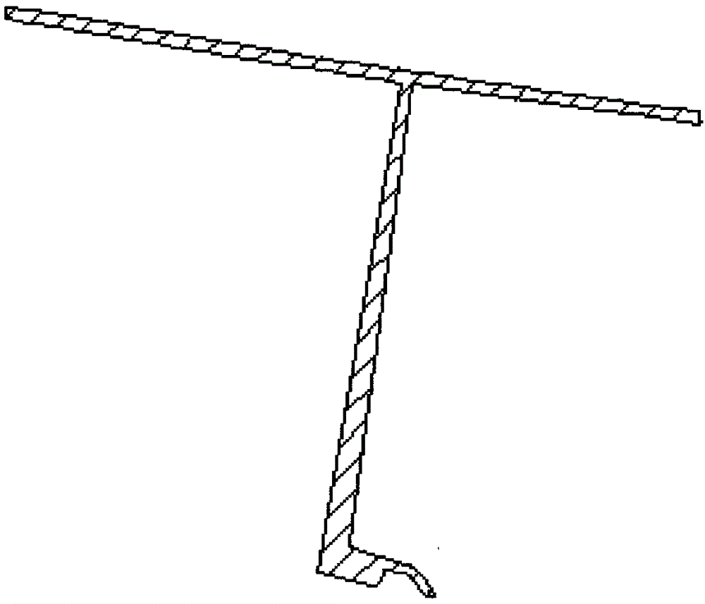 A mold with a heating and turning inclined roof mechanism for forming smc material products