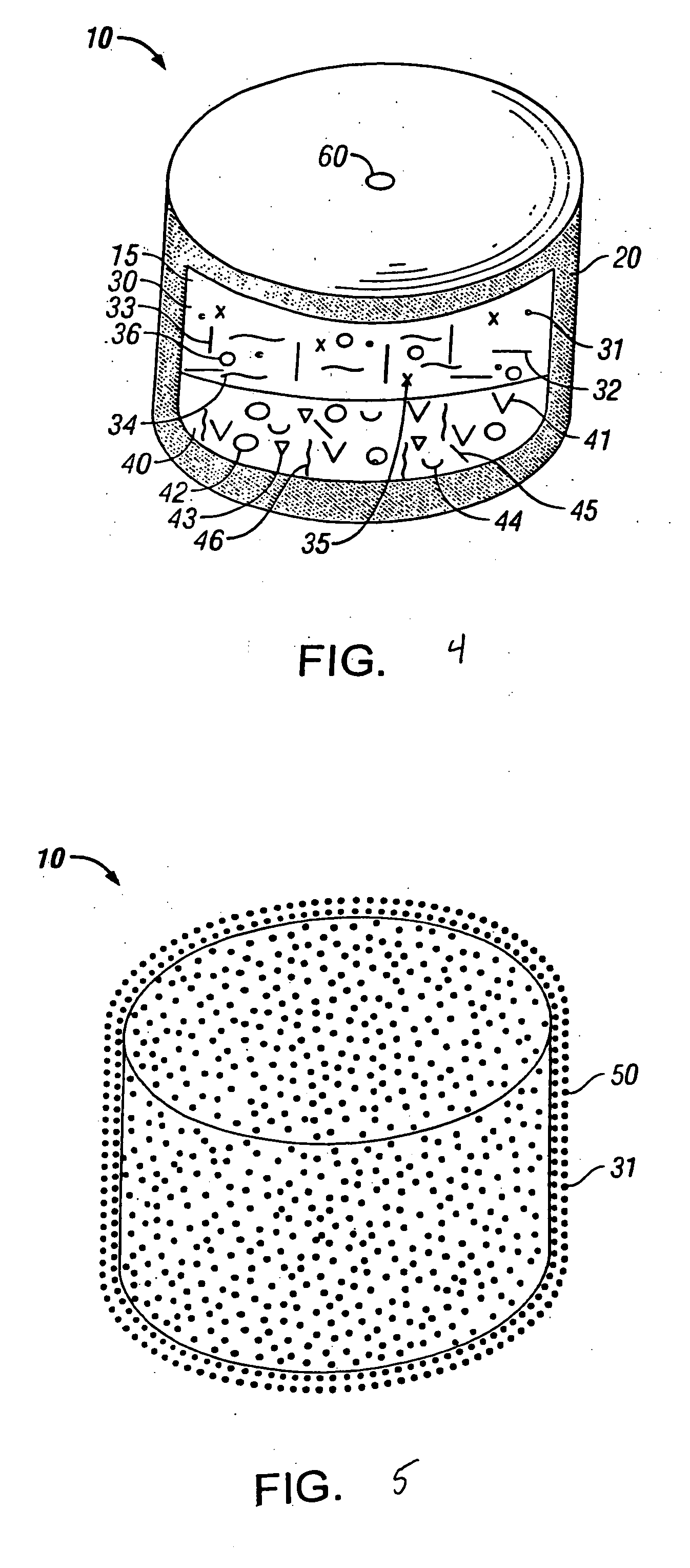 Drug granule coatings that impart smear resistance during mechanical compression