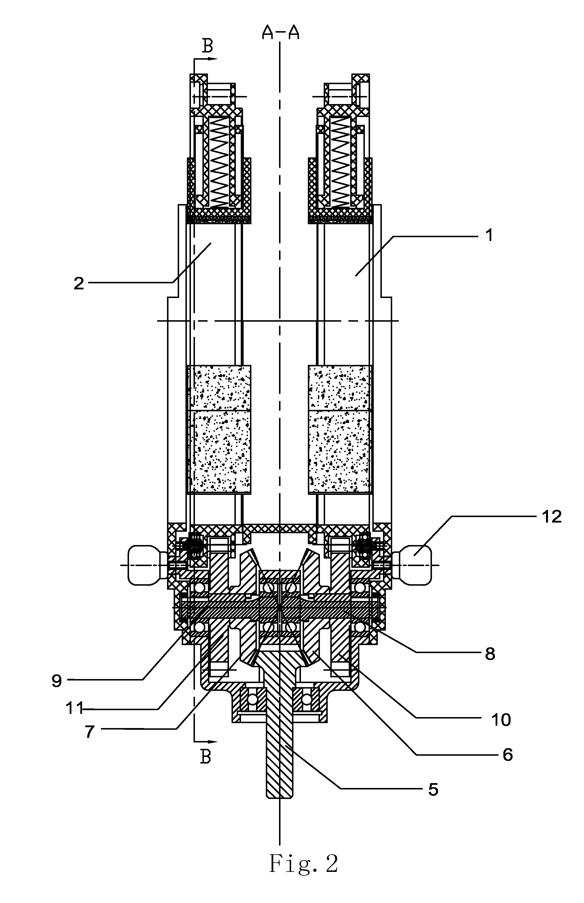 External circular polisher with double polishing wheels