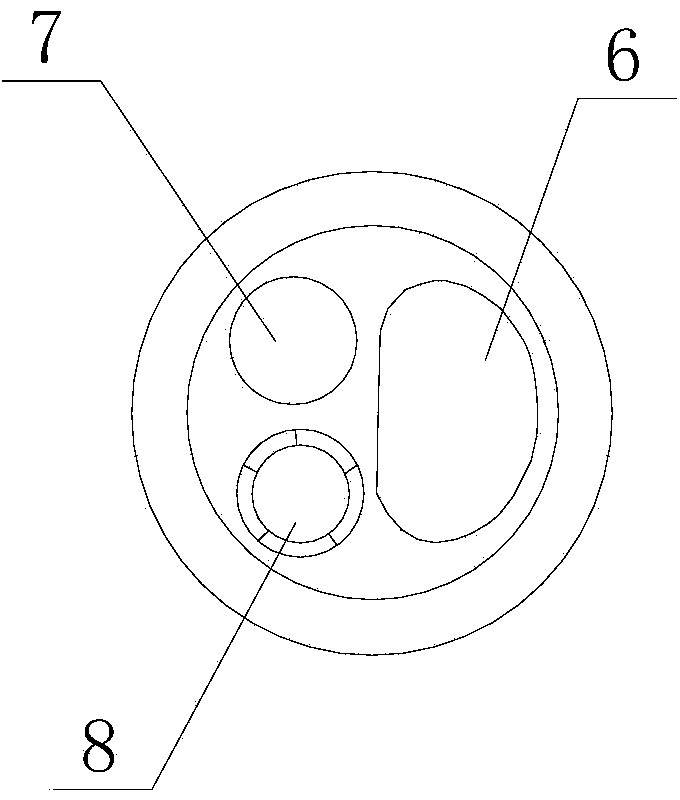 Three-cavity balloon catheter