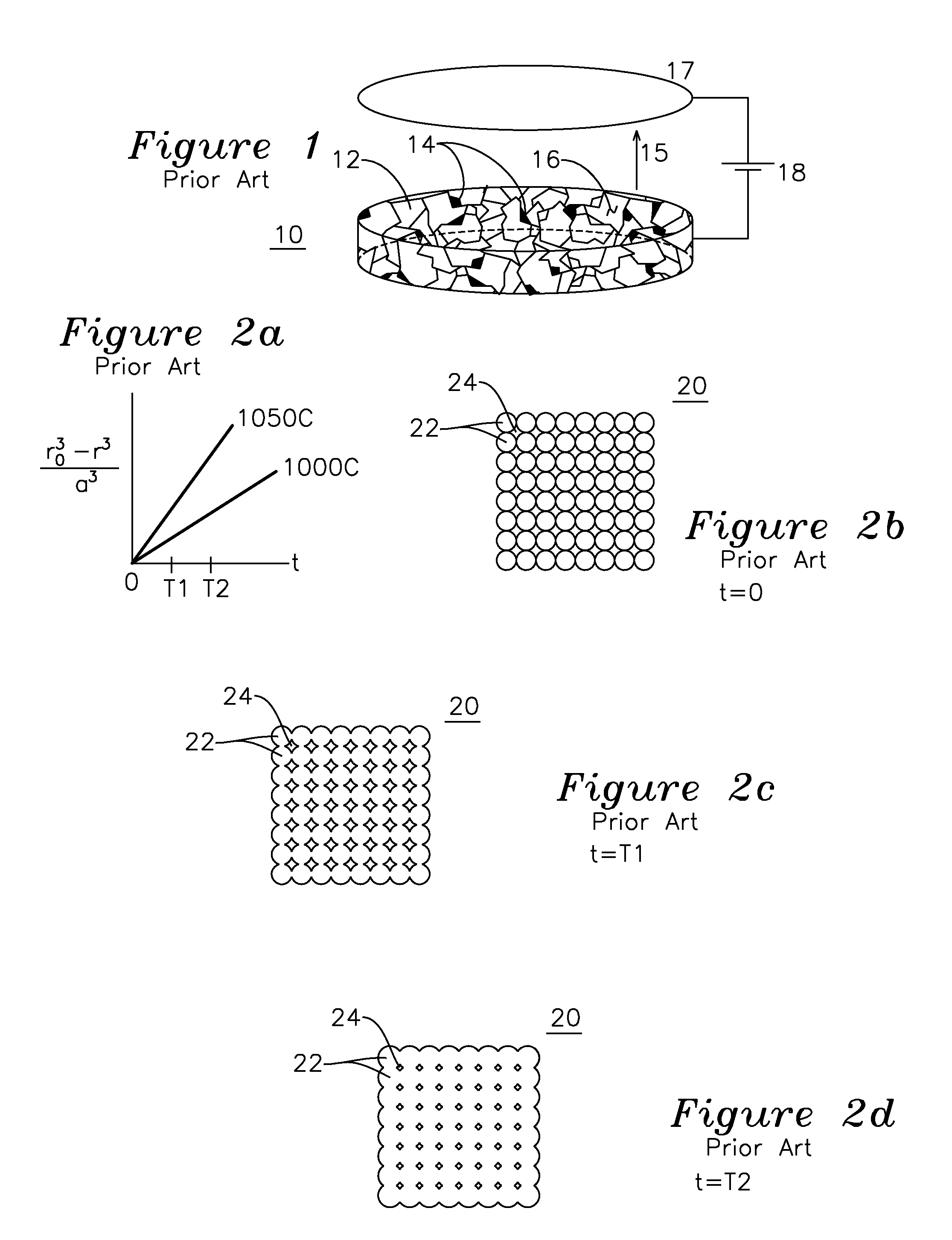 Sintered wire cathode