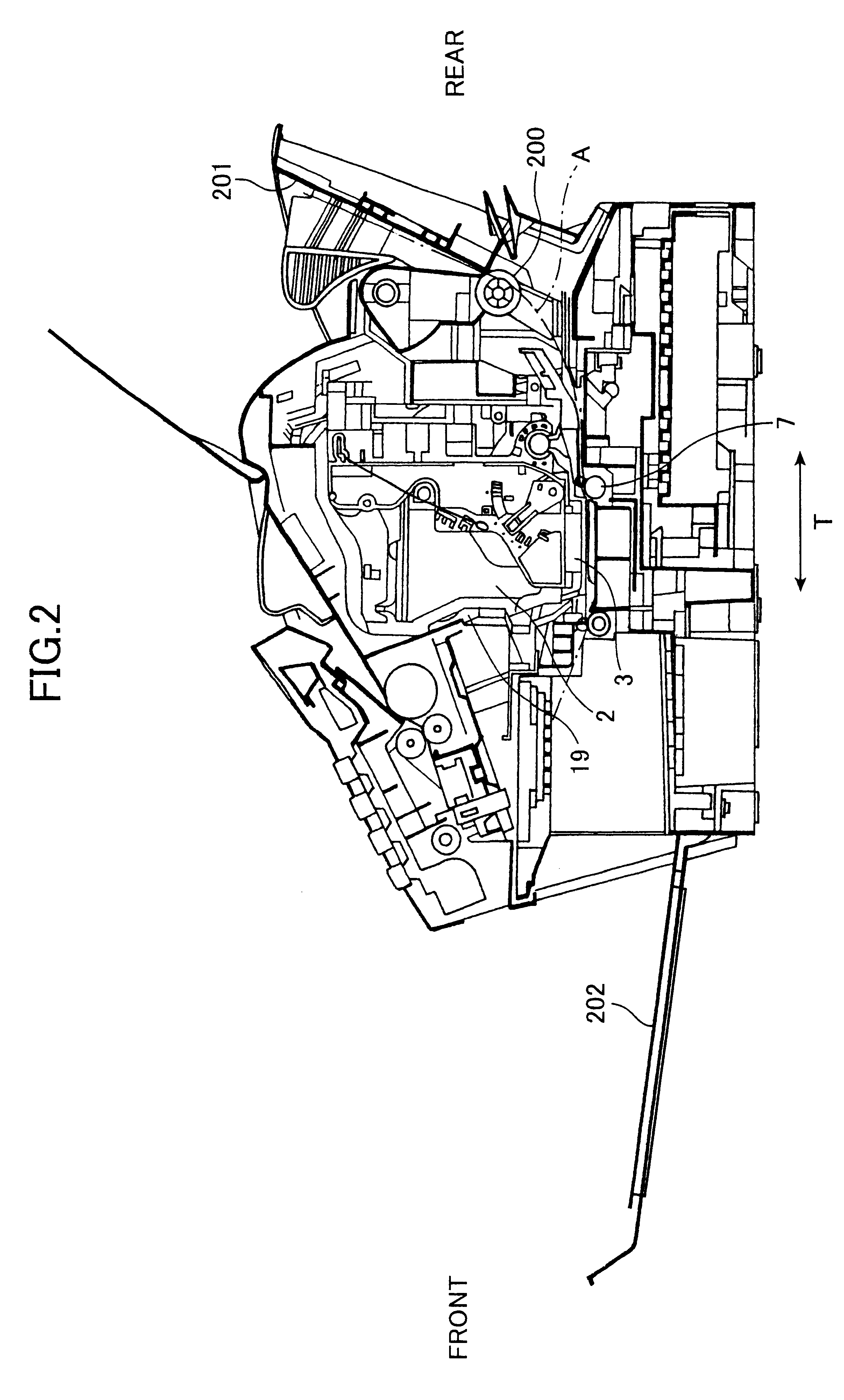 Image forming device capable of detecting existence of ink and ink cartridge with high accuracy