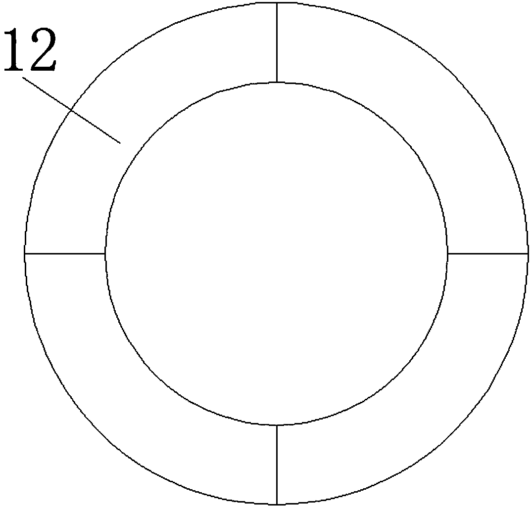 Thread rolling device for foundation bolt machining