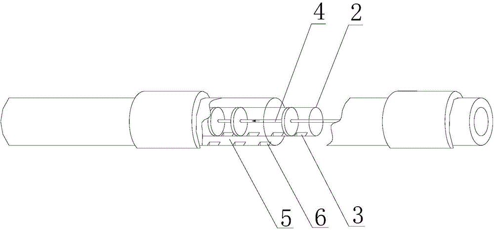 Trough type automatic feeding unit for breeding poultry