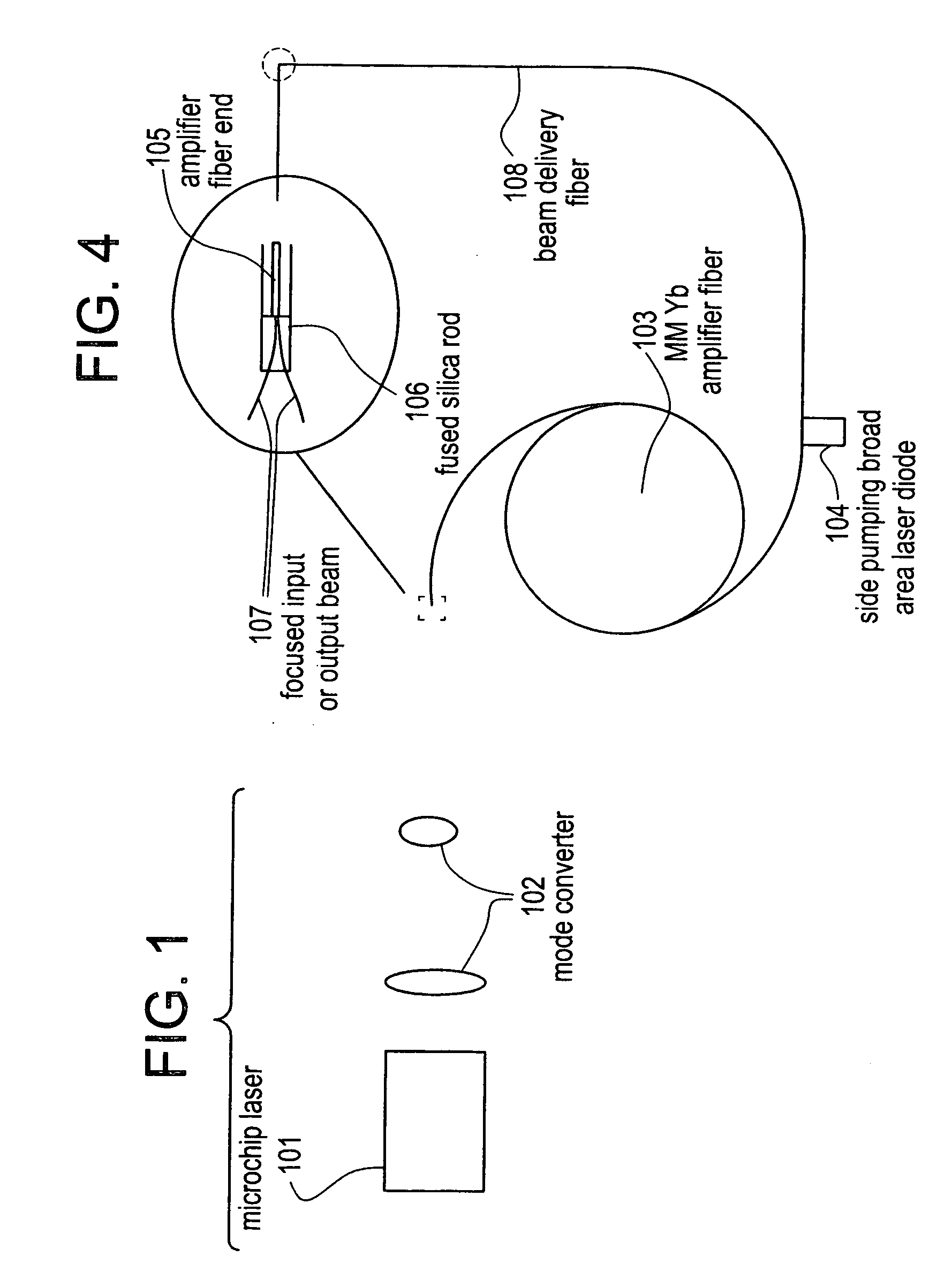 Microchip - Yb fiber hybrid optical amplifier for micro-machining and marking