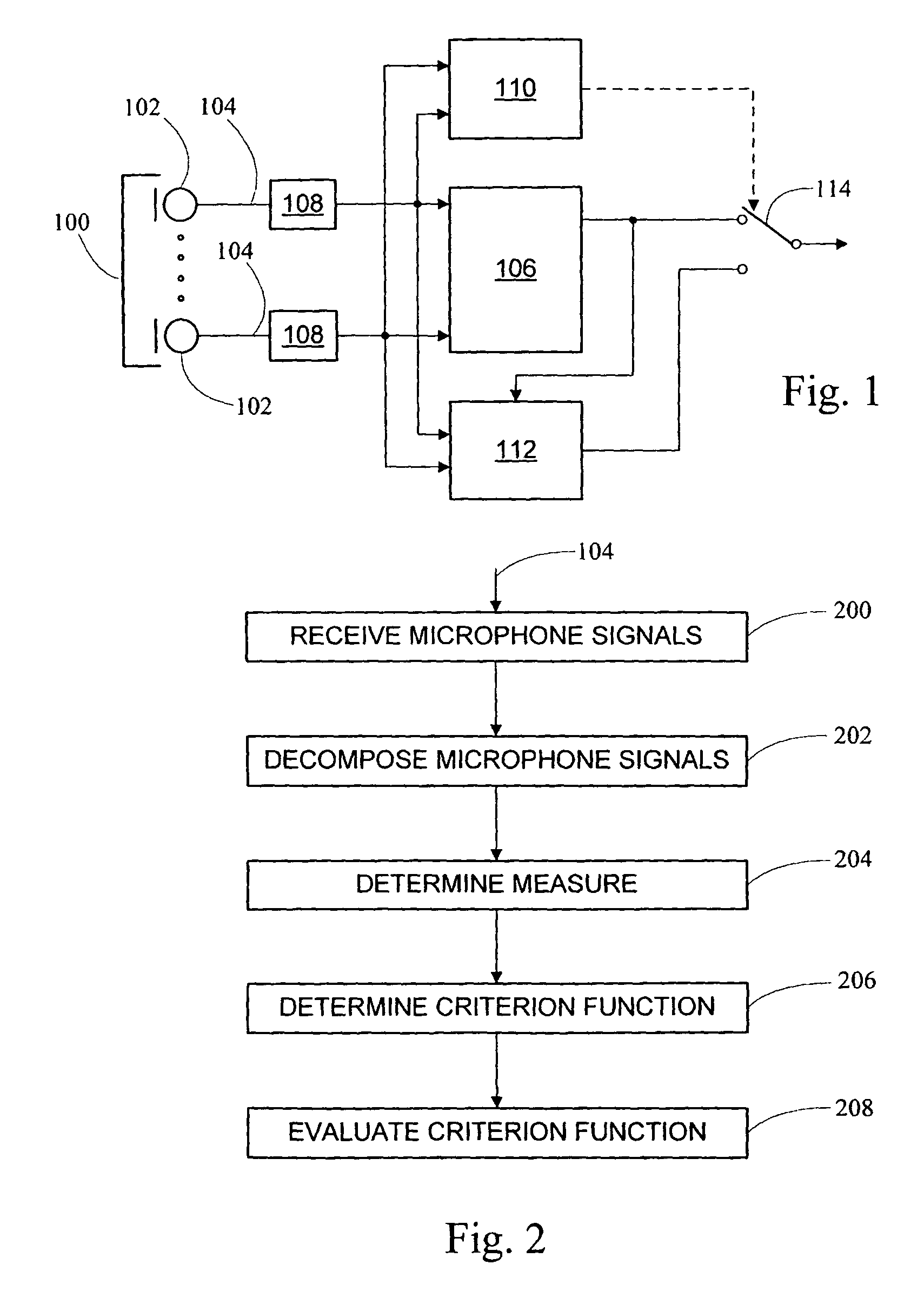 System for detecting and reducing noise via a microphone array