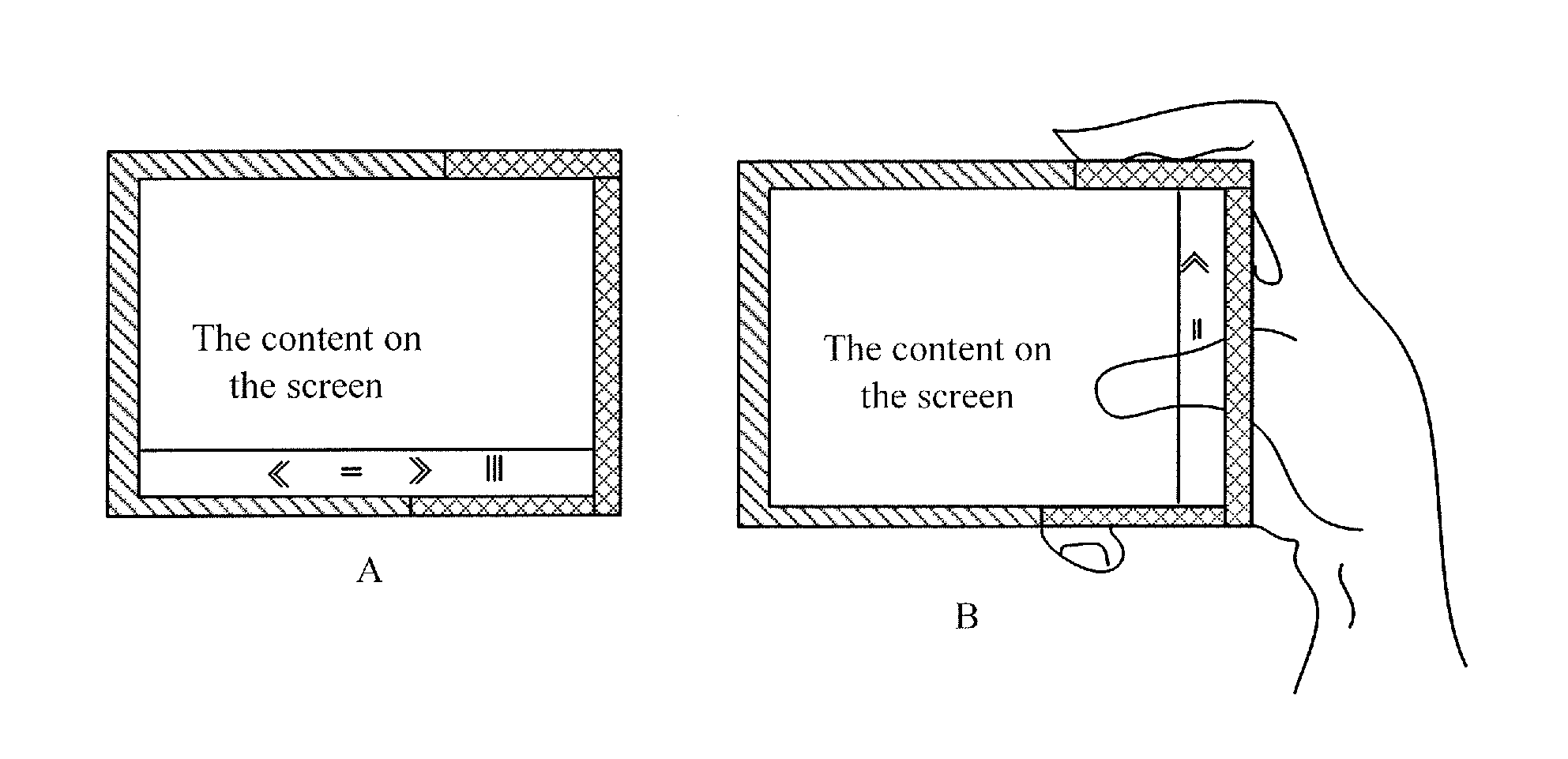 Displaying method and mobile terminal