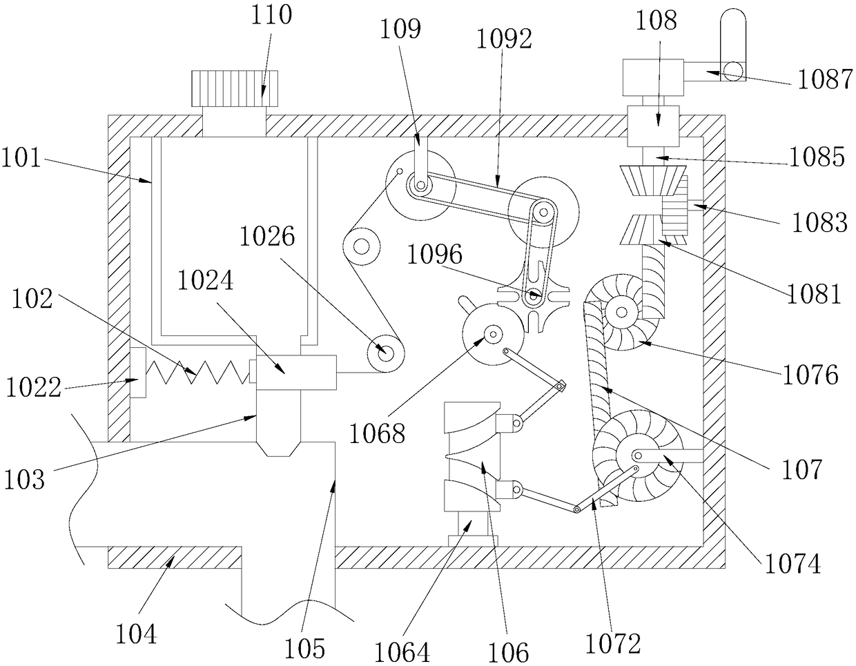 Cleaning device for bathroom