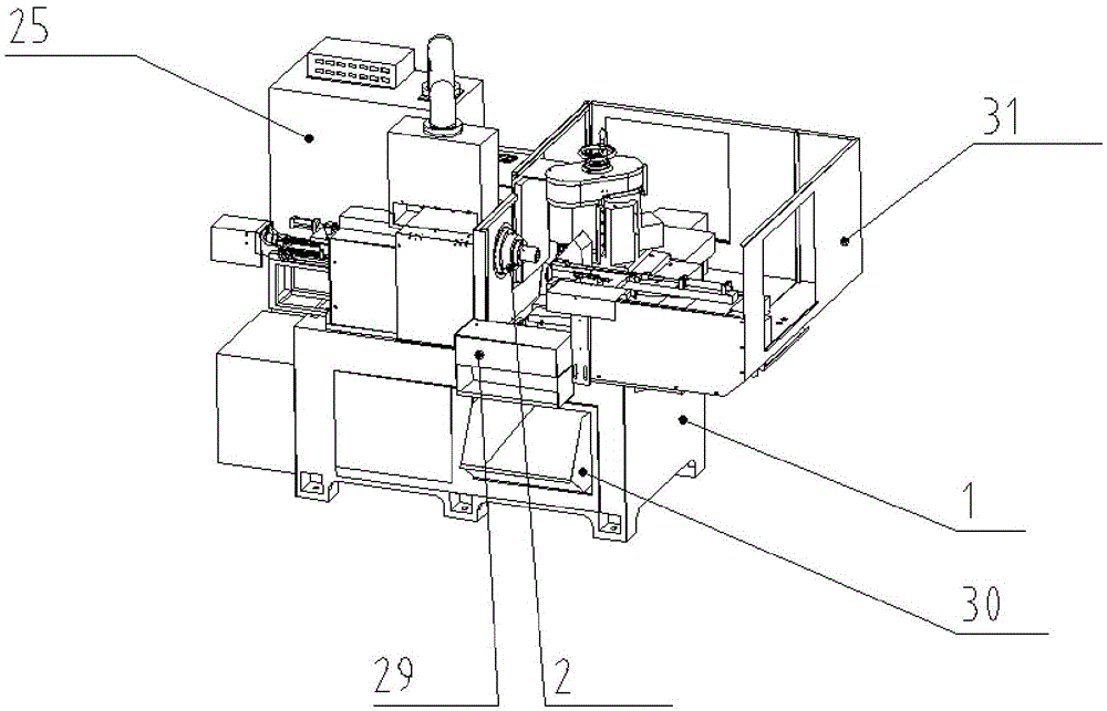 Turning and milling all-in-one machine