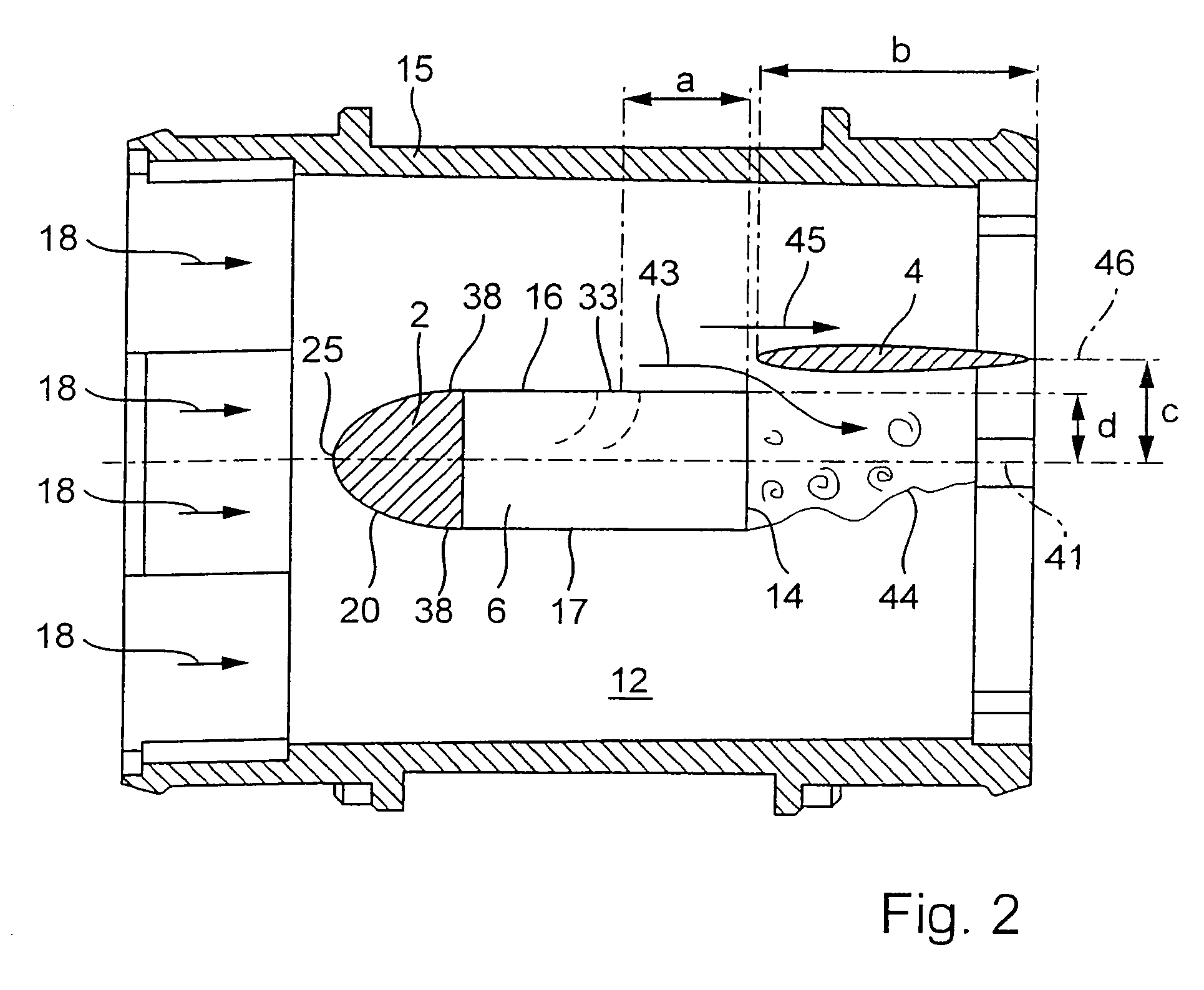 Device for determining at least one parameter of a medium flowing in a conduit and having a separation opening in the bypass passage