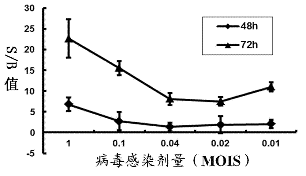 Method for high-flux screening of drugs used for pseudorabies viruses