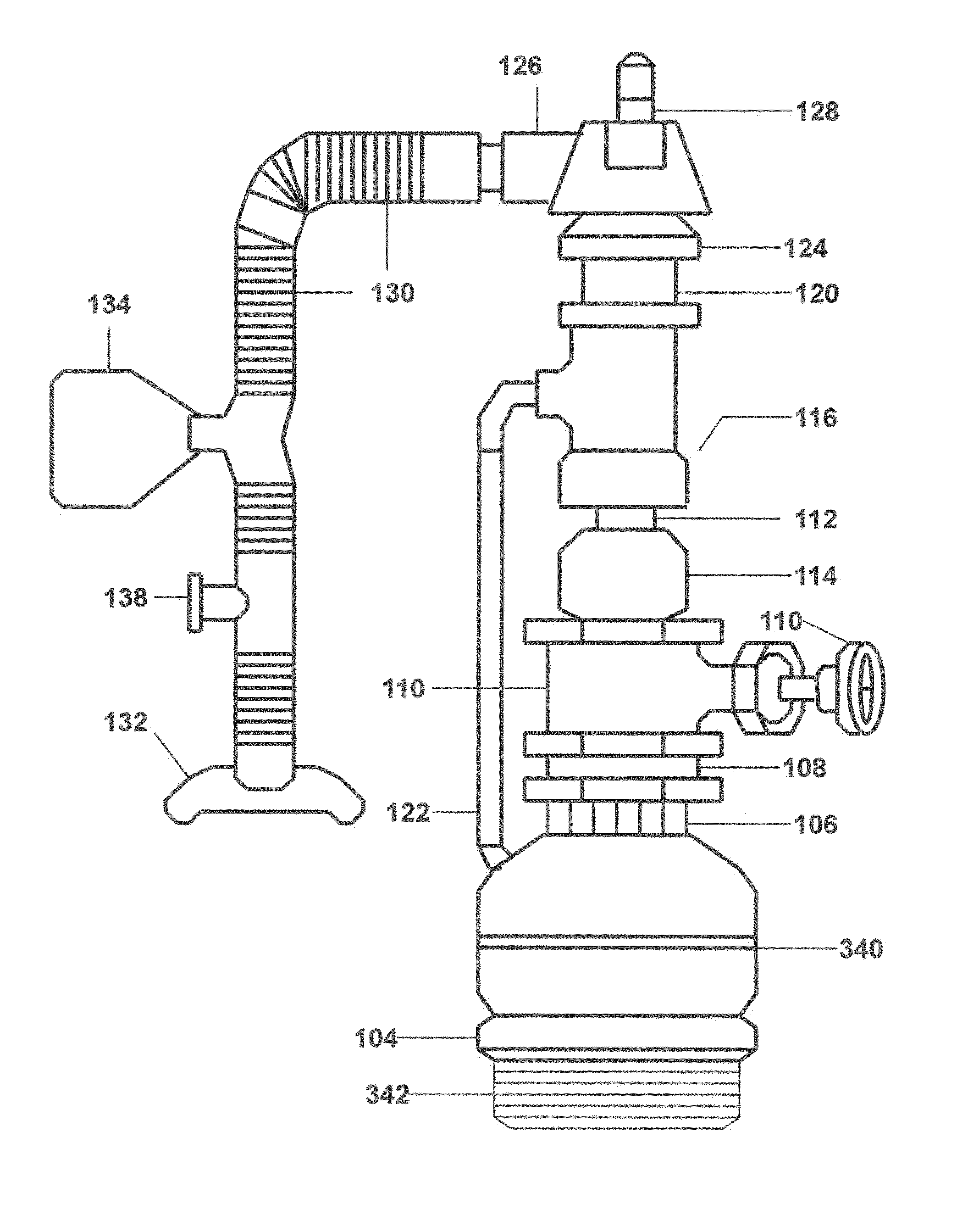 Controller device, system and method for improved patient respitory care