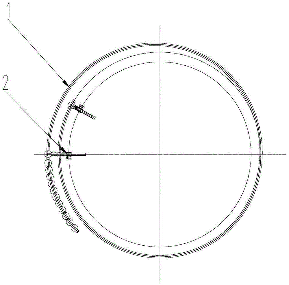 Cable festoon device