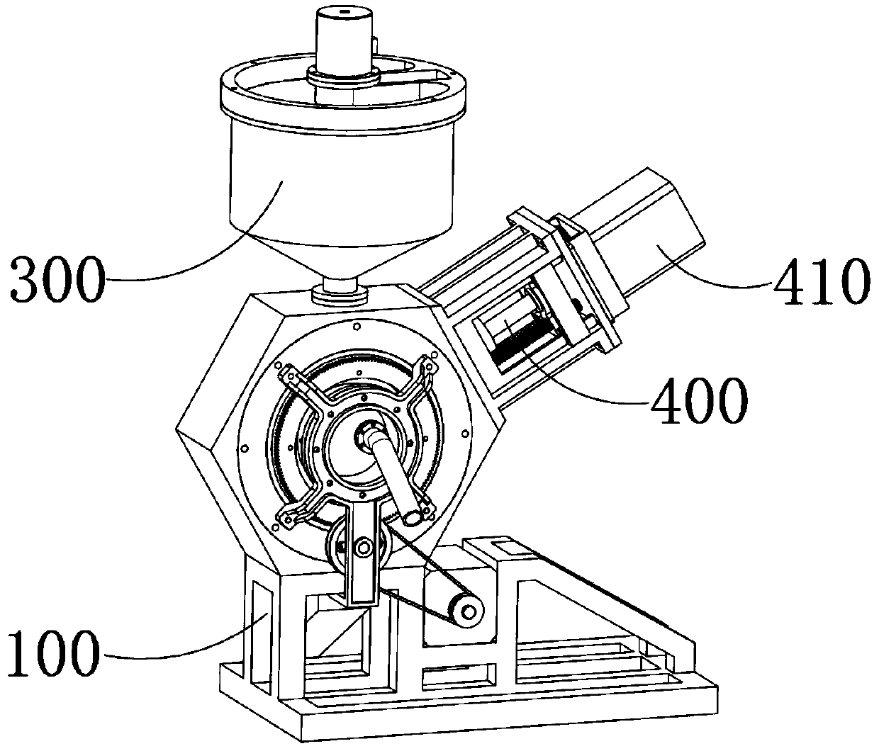 Multi-cylinder rotary oil pressing component for pressing rapeseeds to prepare rapeseed oil