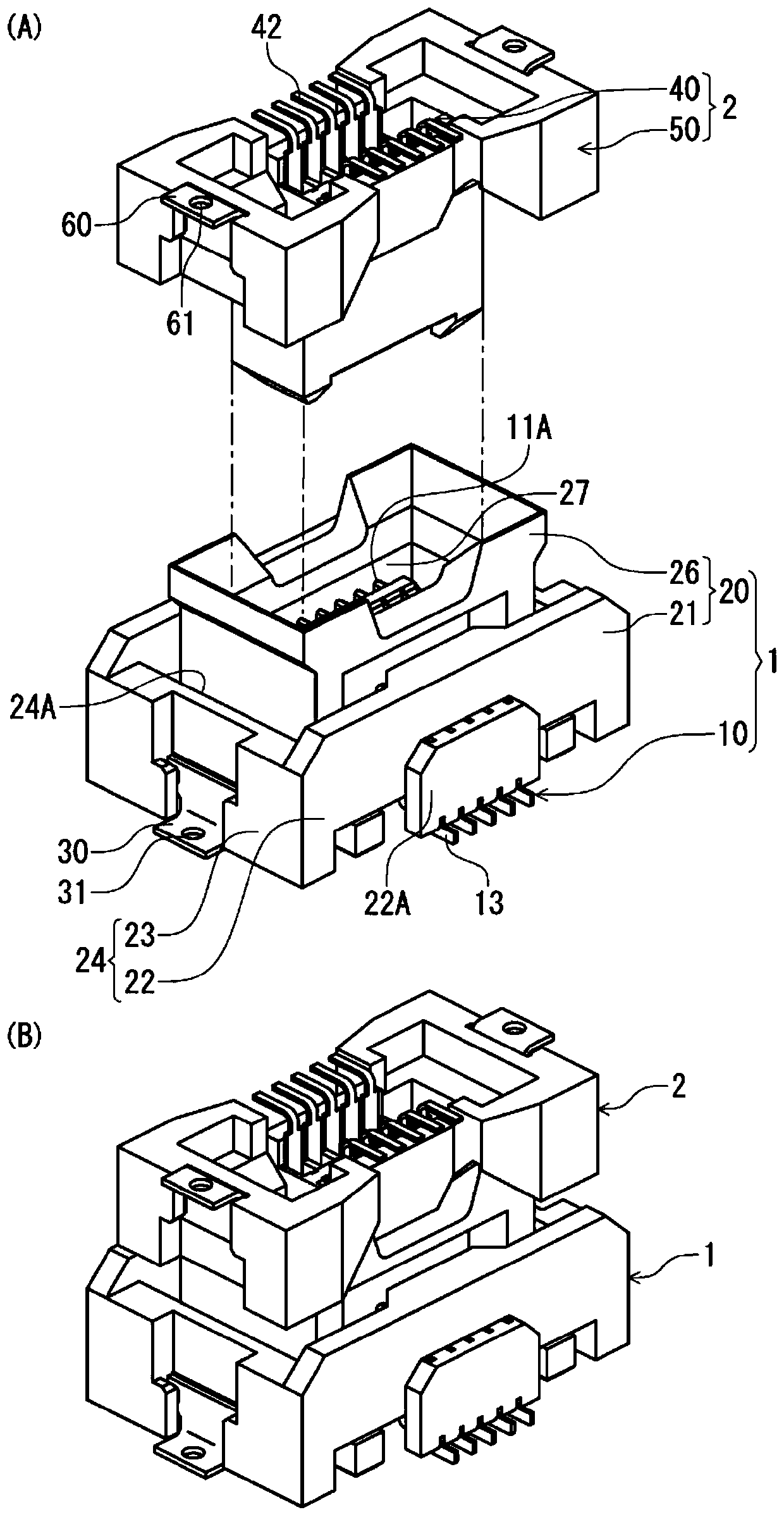 Electrical connectors for circuit boards