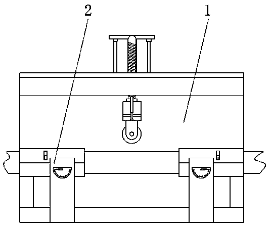 Constructional engineering steel bar strength detection device