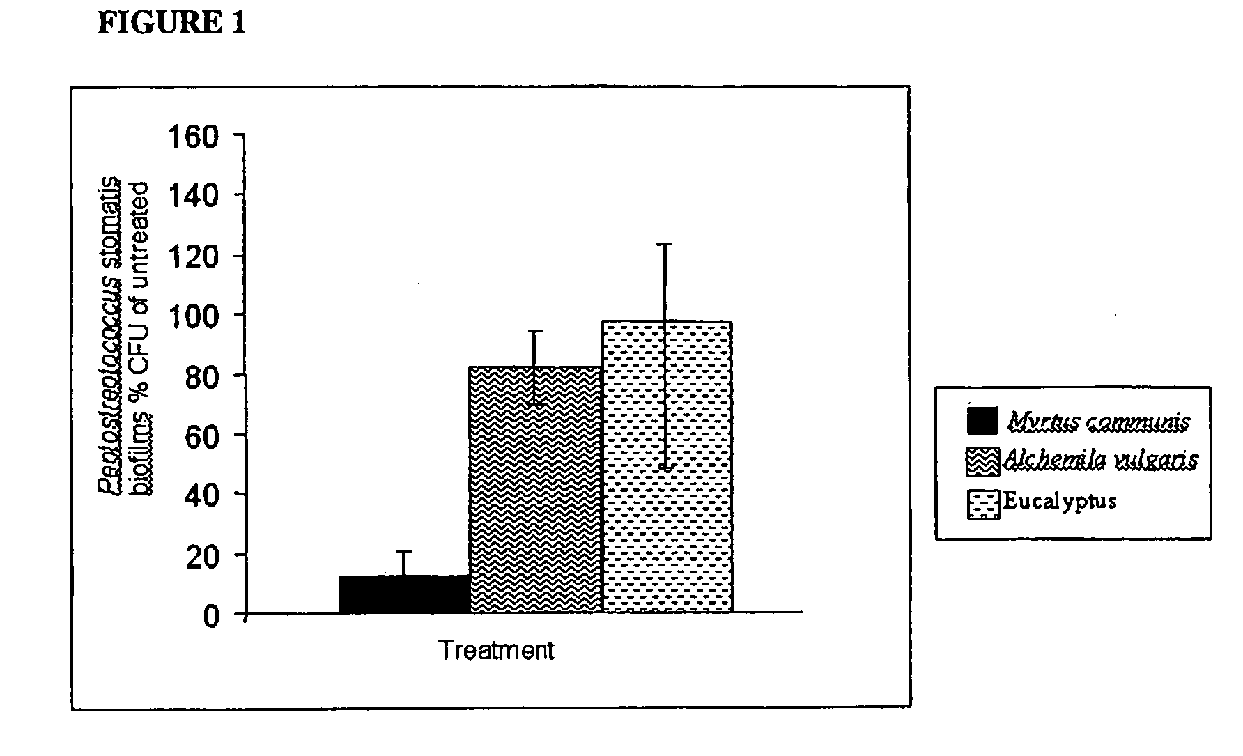 Oral health composition comprising alchemilla vulgaris