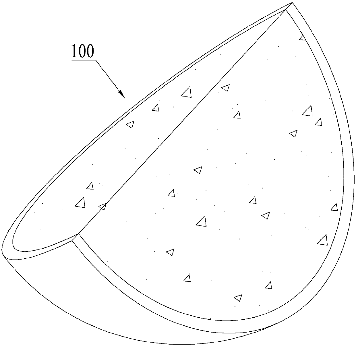 Express package assembly and package box comprising same