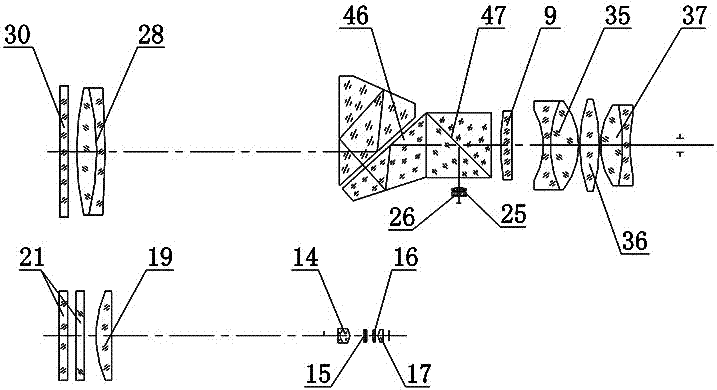 A laser distance measuring device