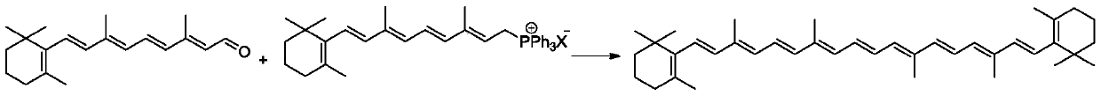 Method for preparing beta-carotene