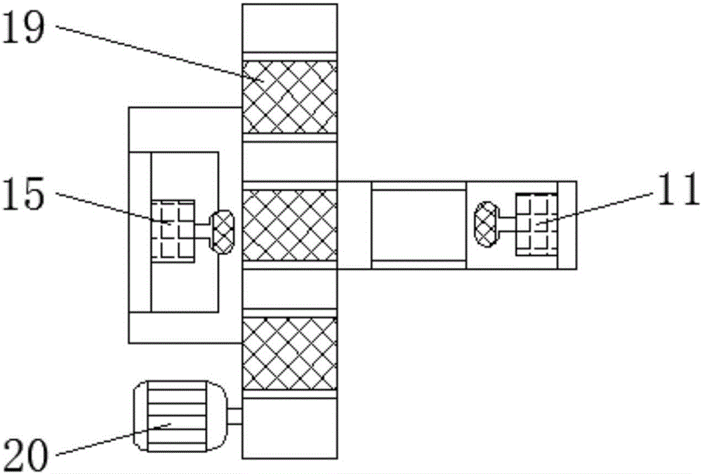 Center hole perforating equipment used for gear production