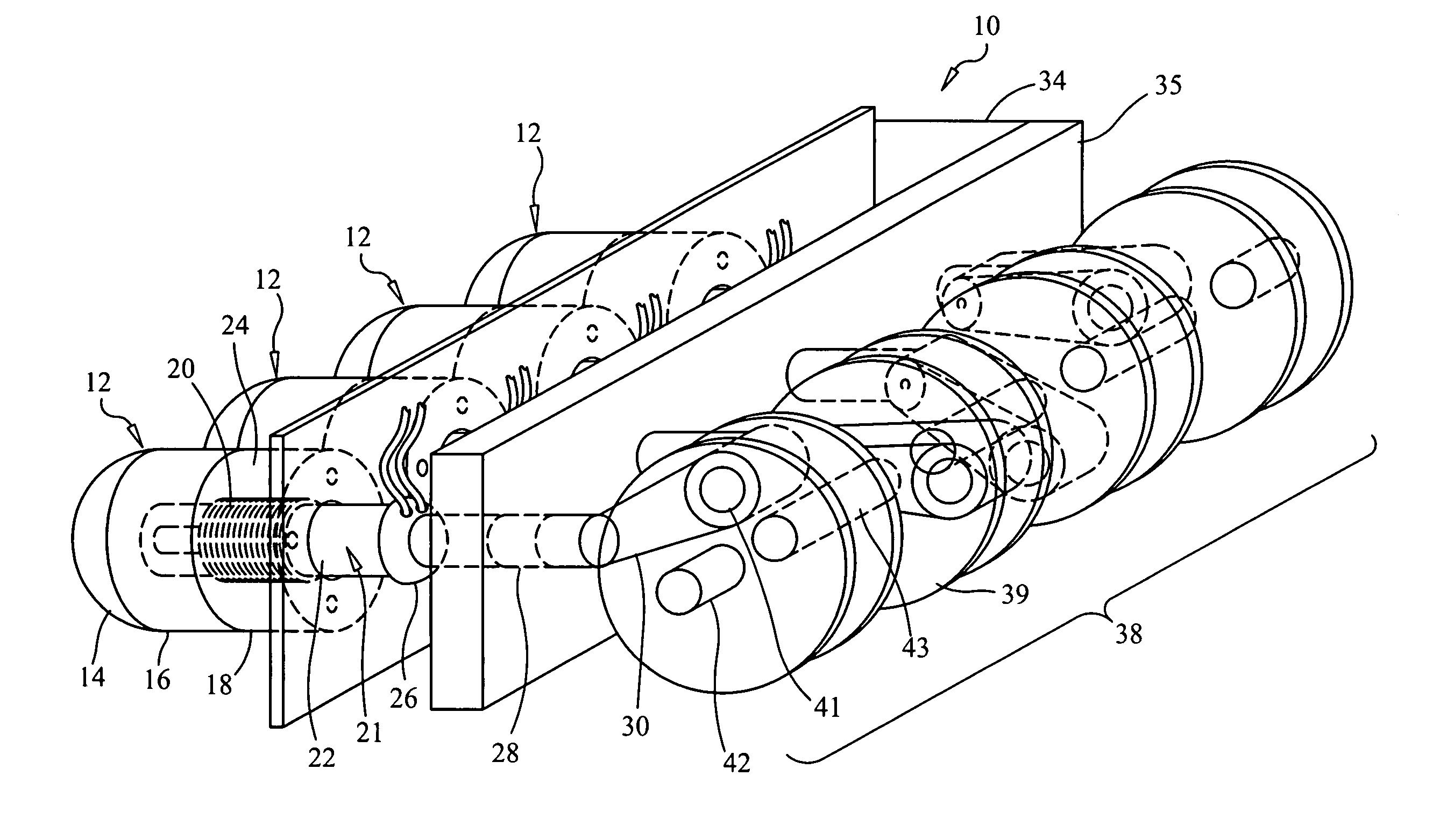 Torque harnessing electric engine