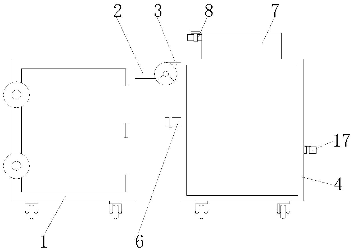 Heat recovery mechanism of automatic pit furnace for production of saggar for lithium battery