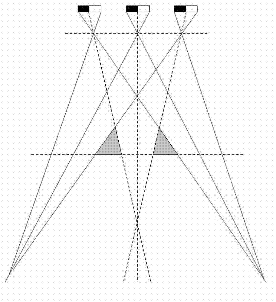 Slit grating and three-dimensional display device thereof