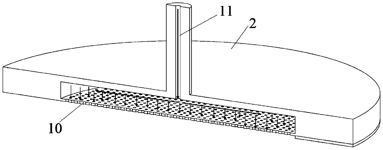 Capacitively coupled plasma discharge device