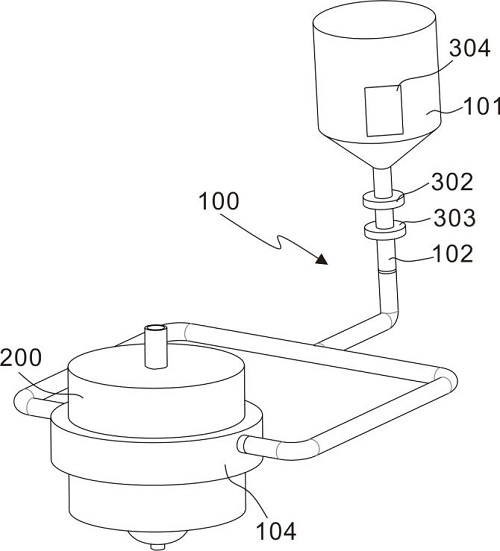 A kind of intelligent adding device for papermaking dry strength agent