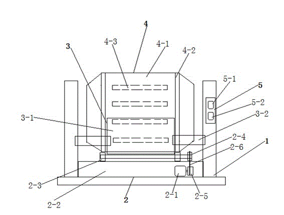 Tea leaf stir-frying machine