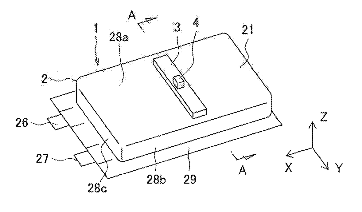 Deformation detection method for a sealed-type rechargeable battery and sealed-type rechargeable battery