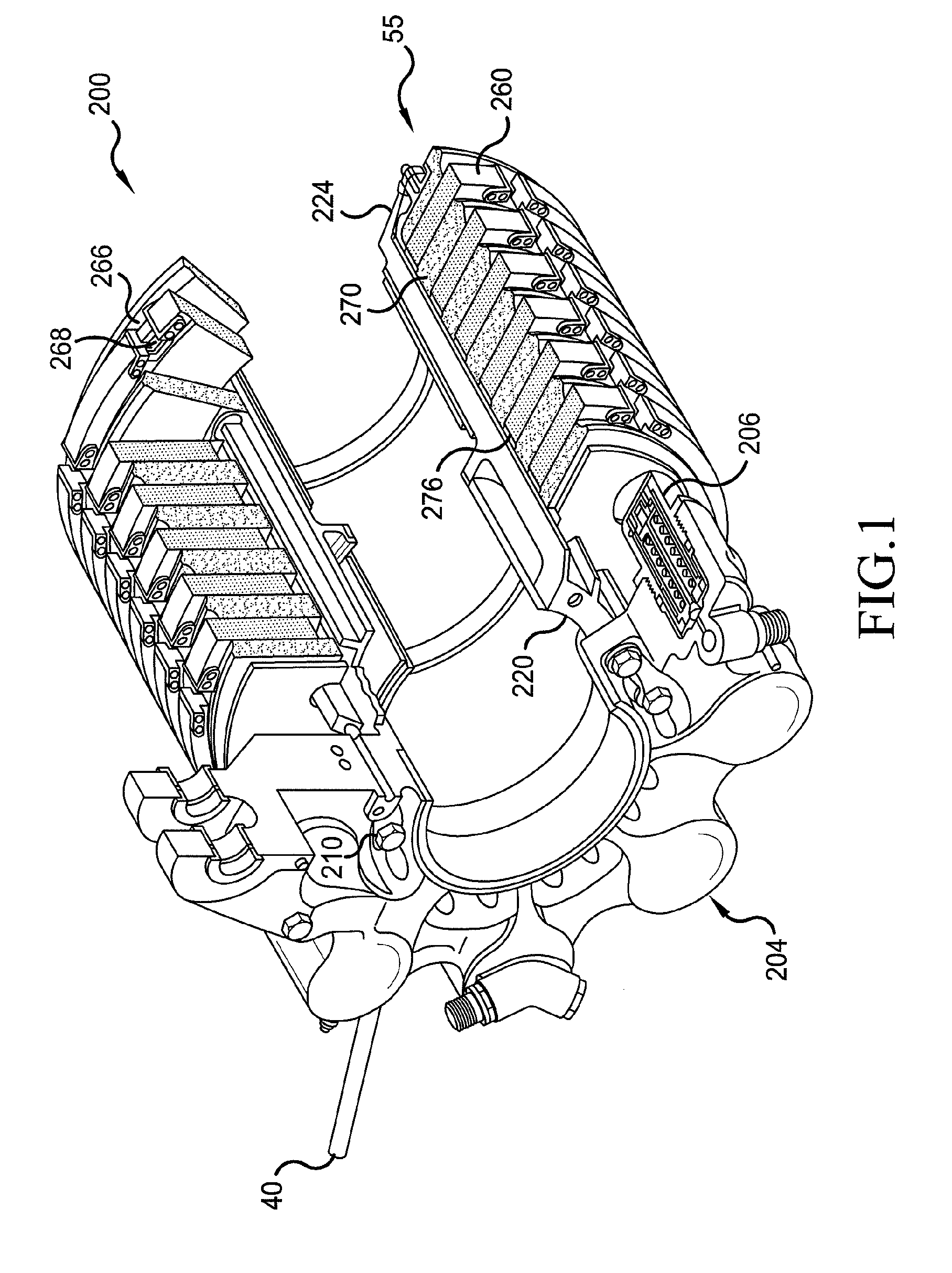 Proximity sensor for brake wear detection