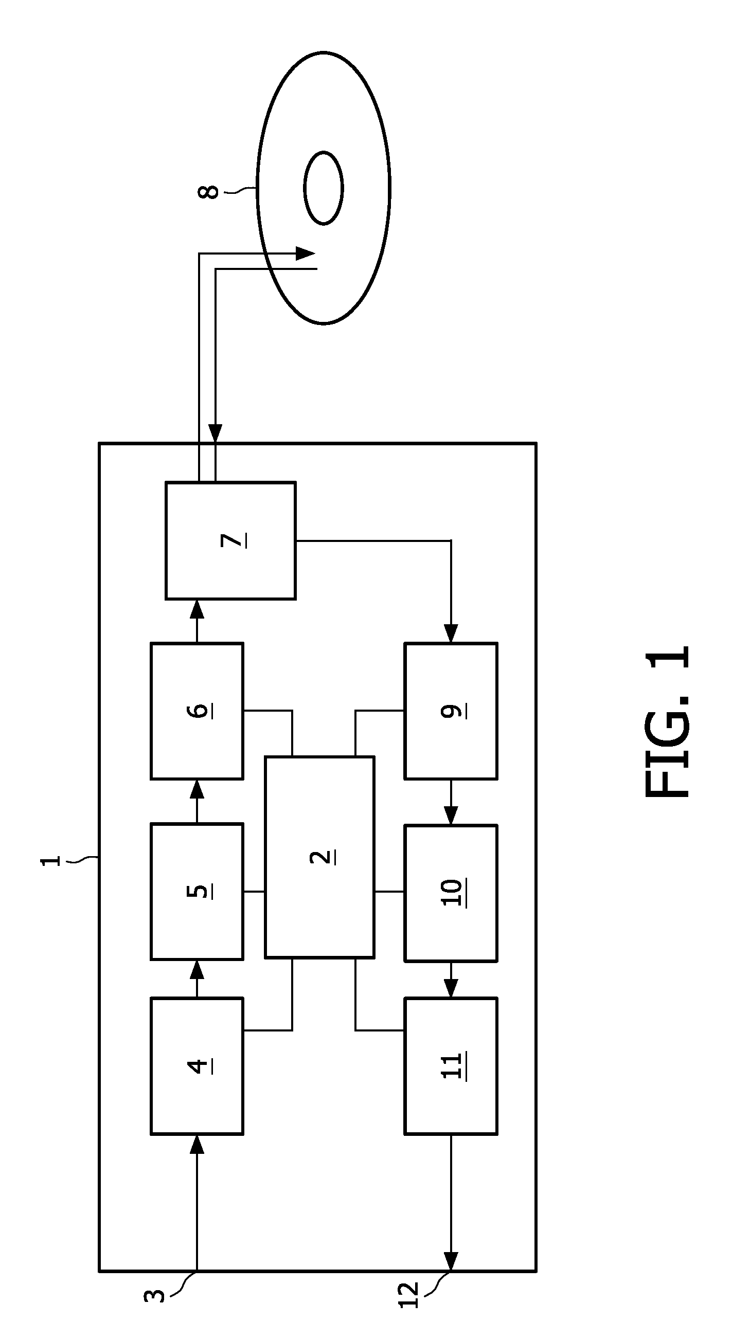 Optical disc comprising a watermark and a method and recorder for recording such a disc