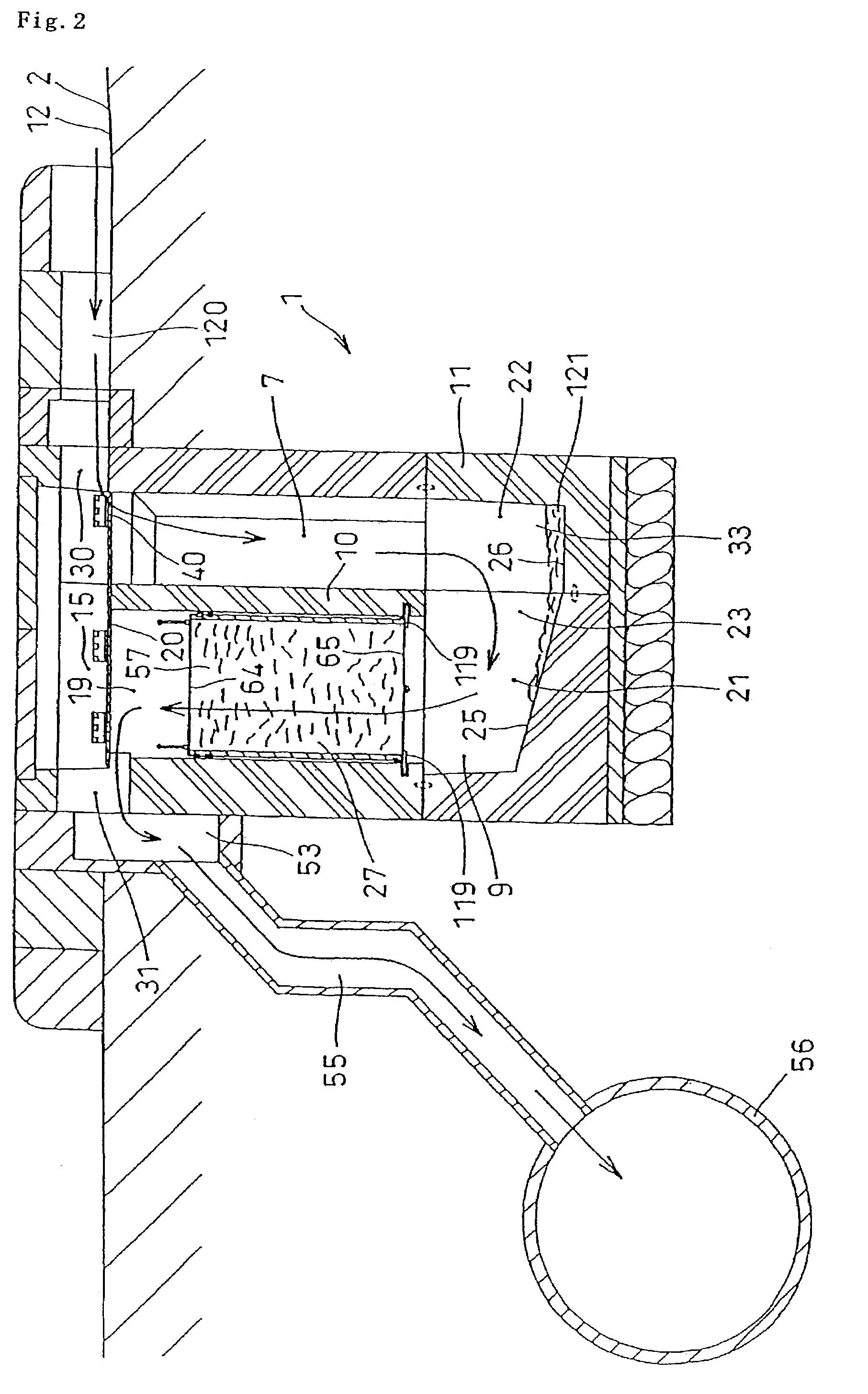 Road surface waste water treatment device and tubular water treatment unit