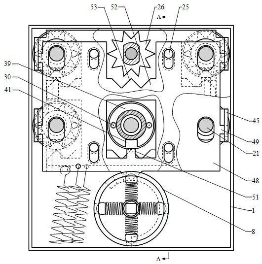 Detachable mechanical combination lock