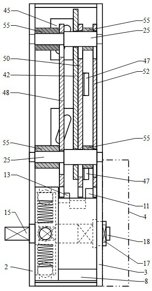 Detachable mechanical combination lock