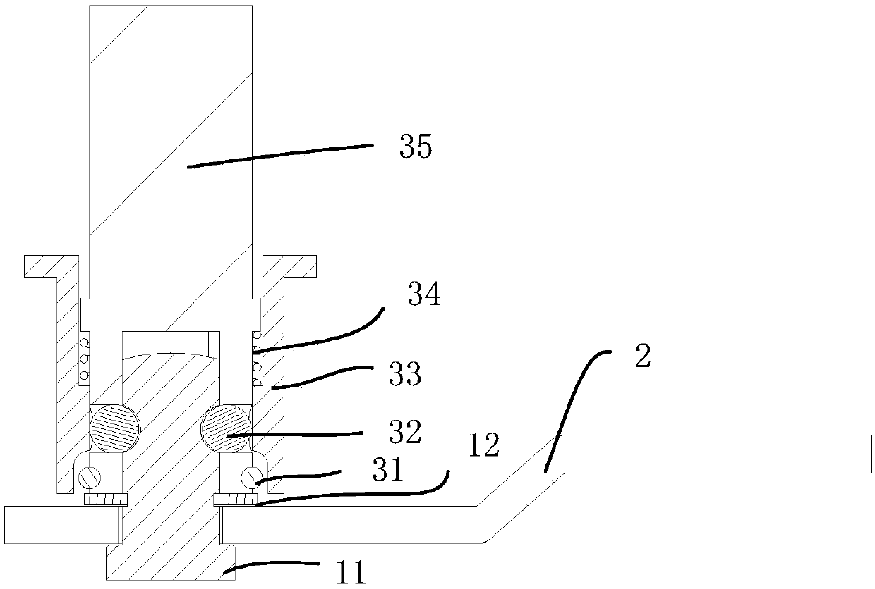 Manual release device for air brake