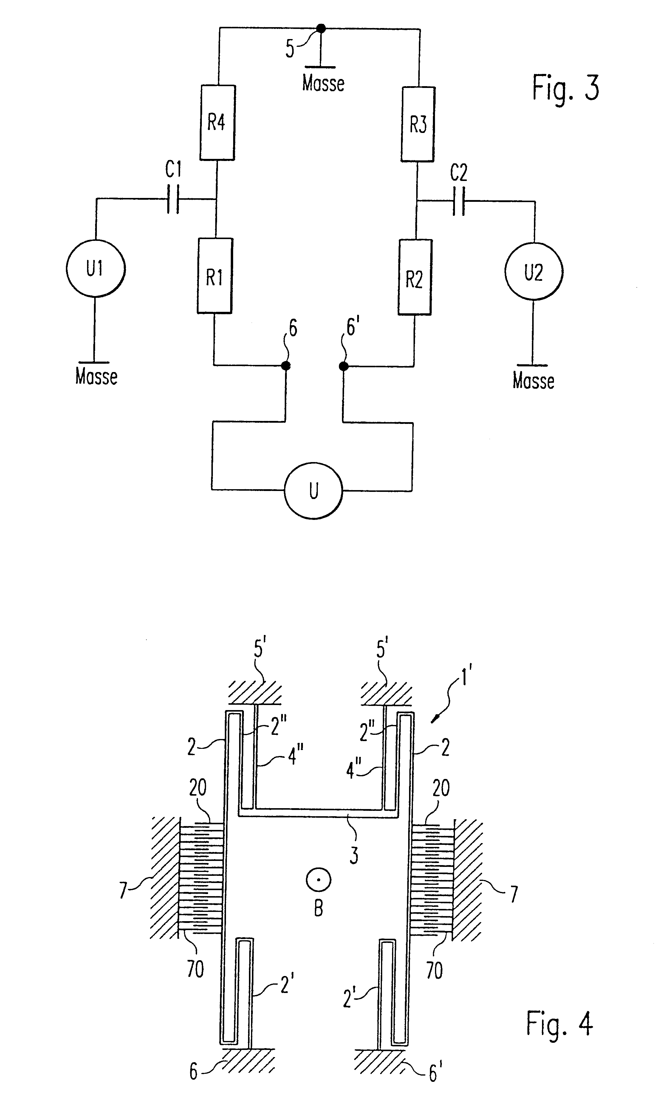 Magnetic field sensor having deformable conductor loop segment