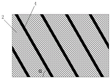 Combined anti-impact structure of rotor made from composite material, as well as preparation device and preparation method thereof