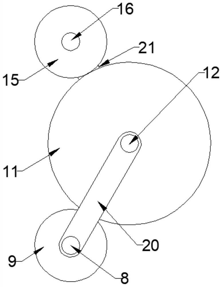 Take-up and pay-off structure of lithium battery new energy charging pile