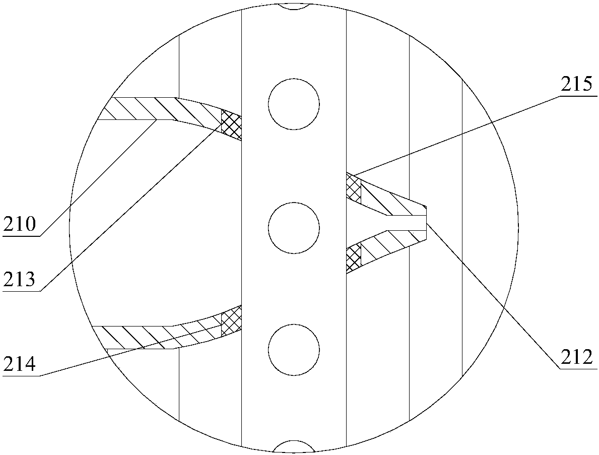 Laser ablation sample chamber