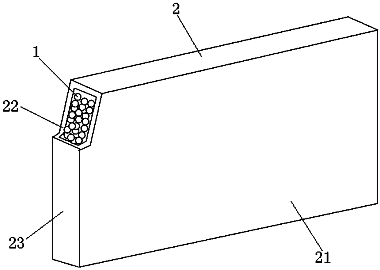 Light solid surface material plate and application thereof