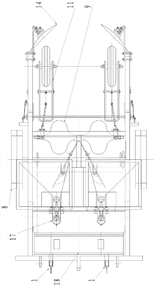 Combined unit used for drought-resisting sowing of dry land