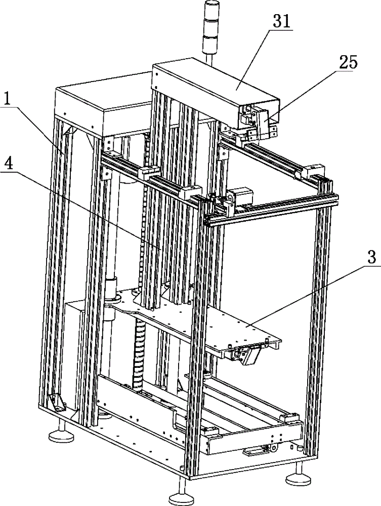 PCB passing mechanism with the function of receiving and releasing the board