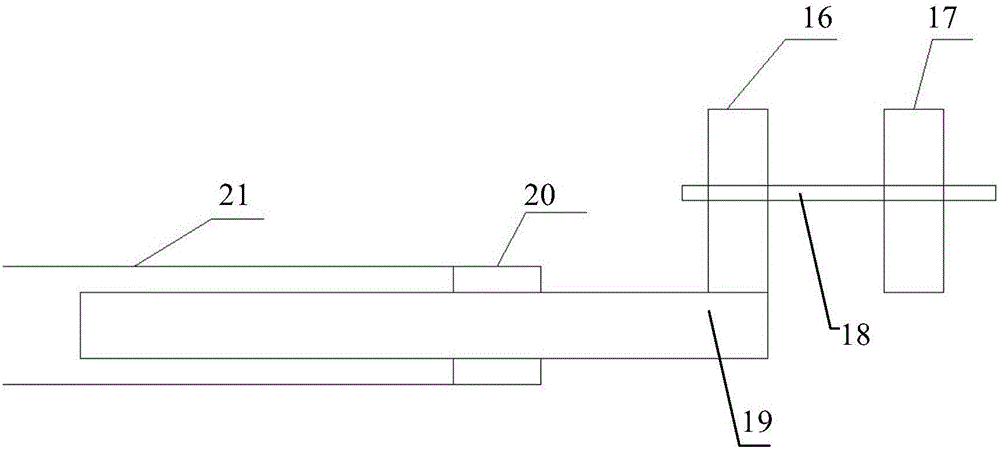 Passive walking machine